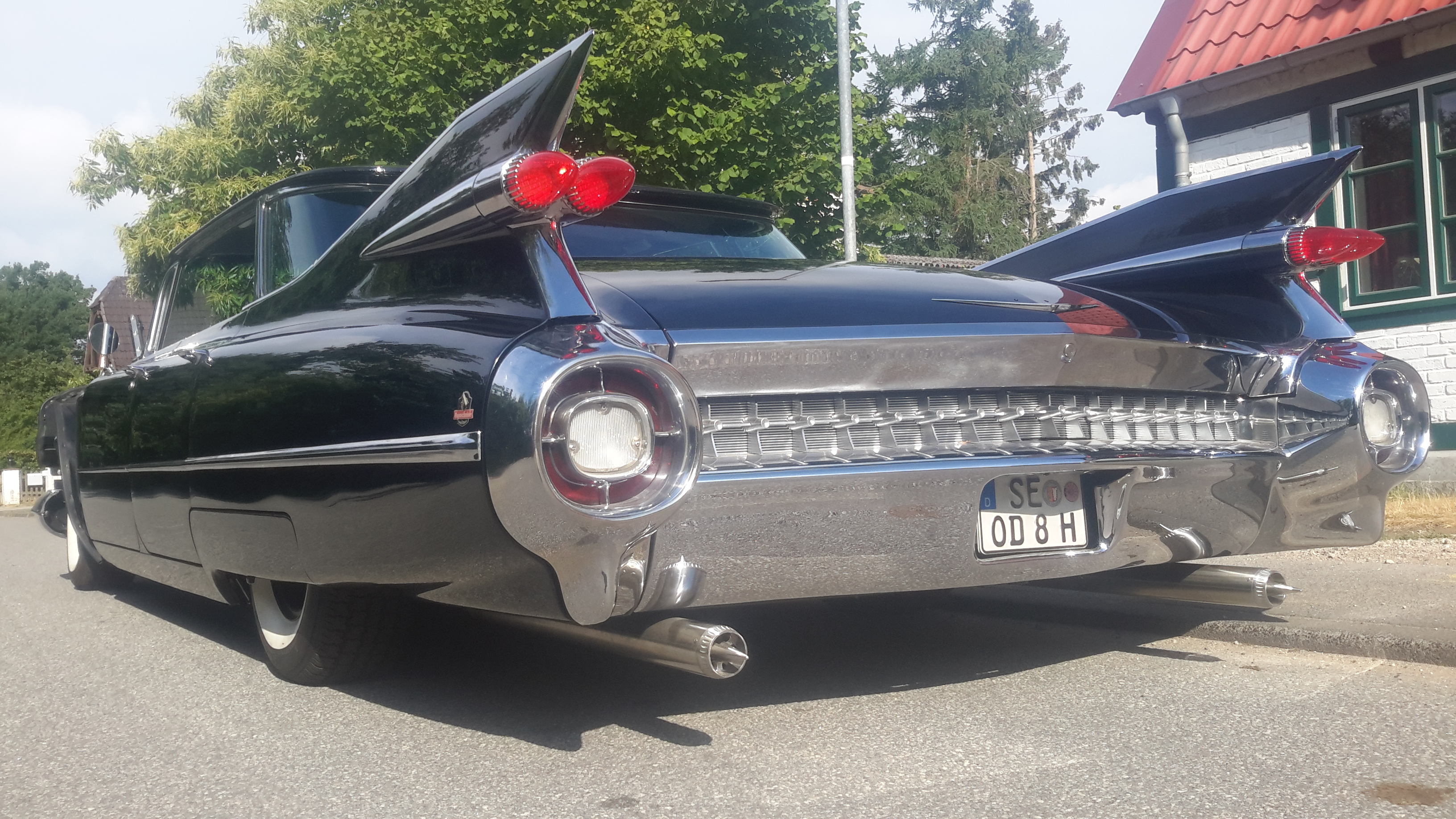 Cadillac 1959 Flattop Series 62 Frame-off-Restauration